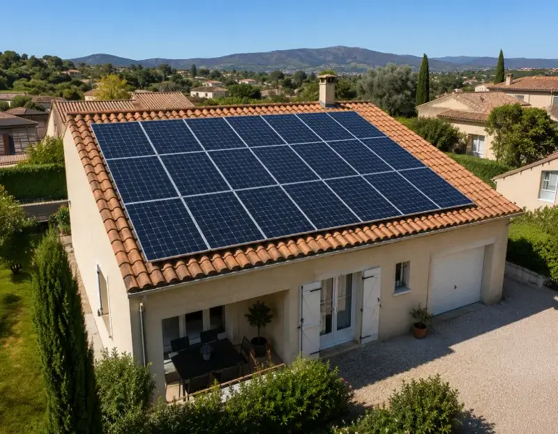 Prime à l'autoconsommation panneaux solaires Bezouce — aide financière de l'État